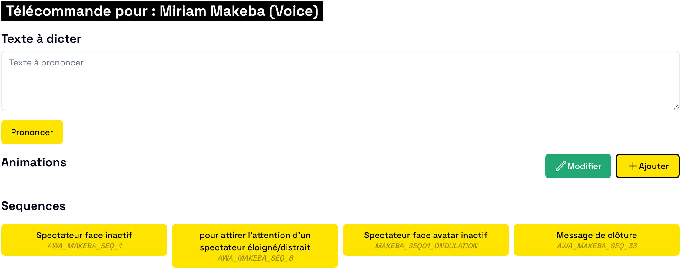 Operator remote features